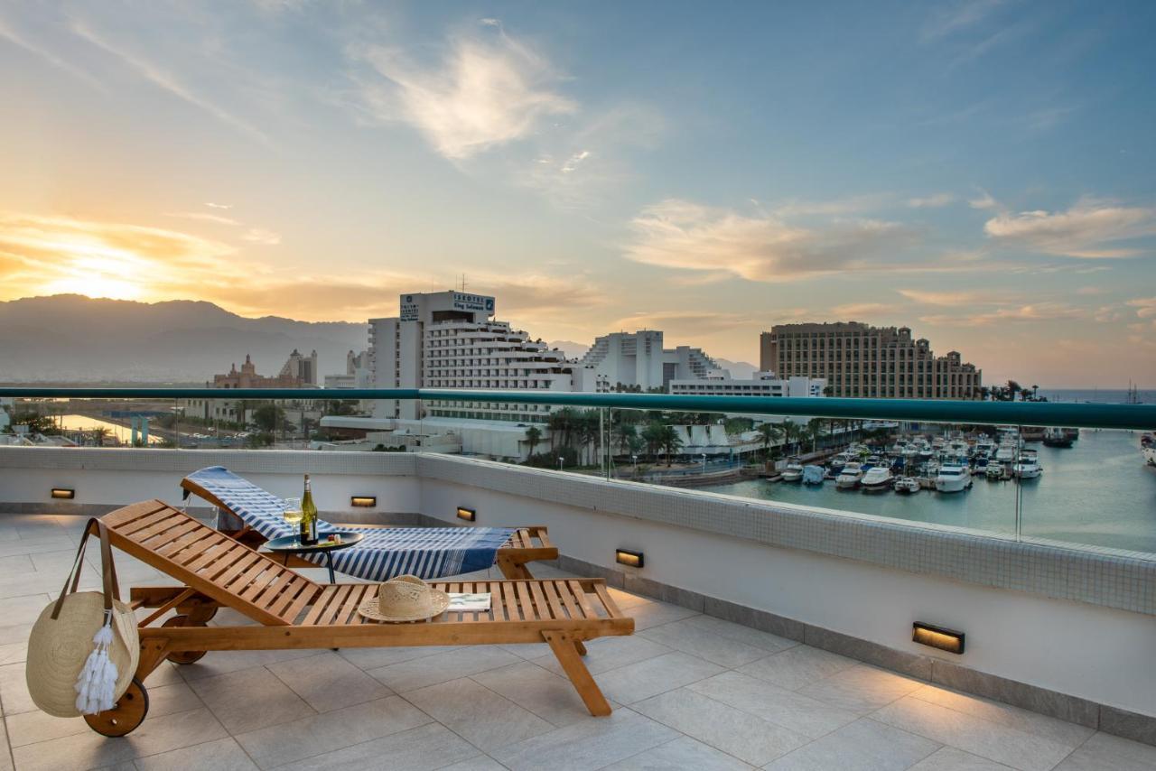 Vert Hotel Eilat By Afi Hotels Bagian luar foto View from the rooftop